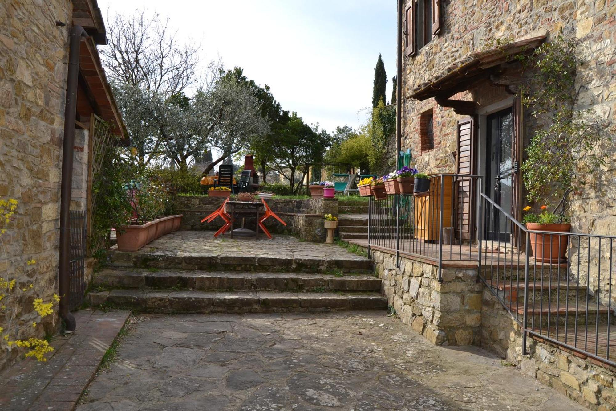 Agriturismo Podere La Casa Apartment Panzano in Chianti ภายนอก รูปภาพ