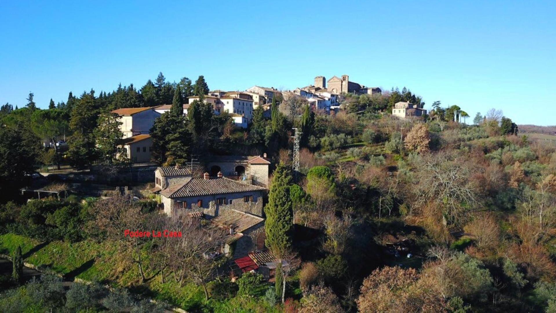 Agriturismo Podere La Casa Apartment Panzano in Chianti ภายนอก รูปภาพ