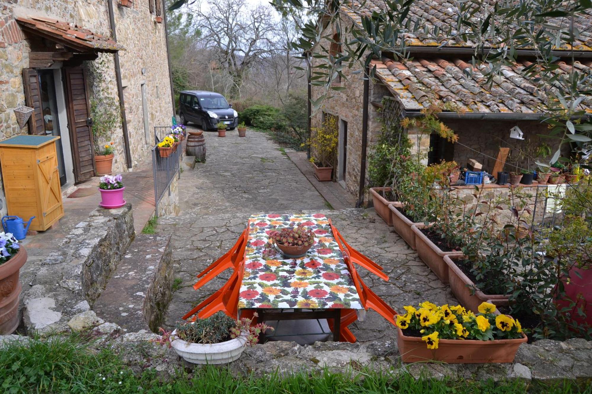 Agriturismo Podere La Casa Apartment Panzano in Chianti ภายนอก รูปภาพ